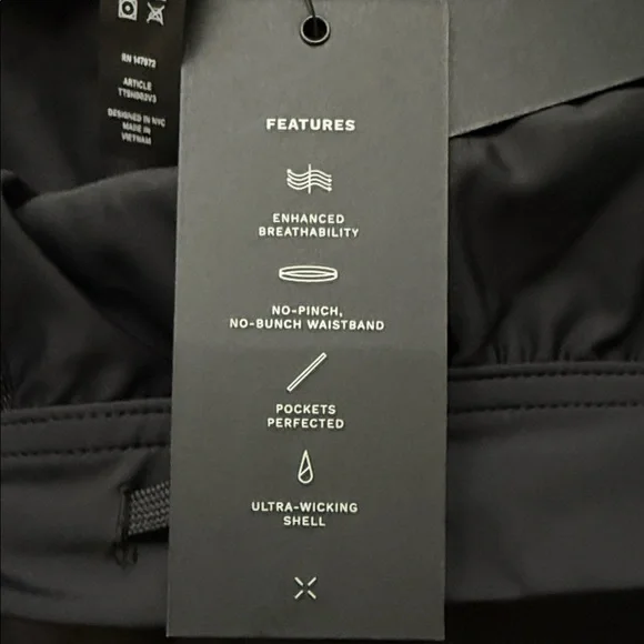 Ten Thousand Men's Charcoal Athletic Shorts - Picture 10 of 11